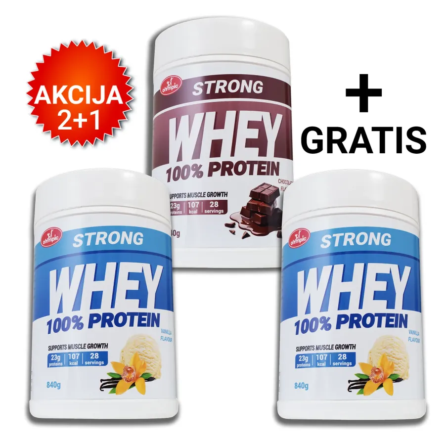 Strong Whey CVV Akcija